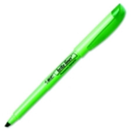 Bic Bic Non-Toxic Pen Style Highlighter - Green; Pack Of 12 1357691